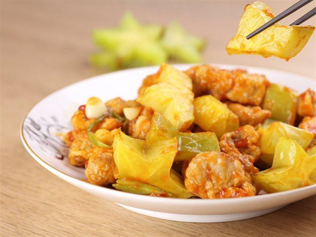 Sườn xào khế