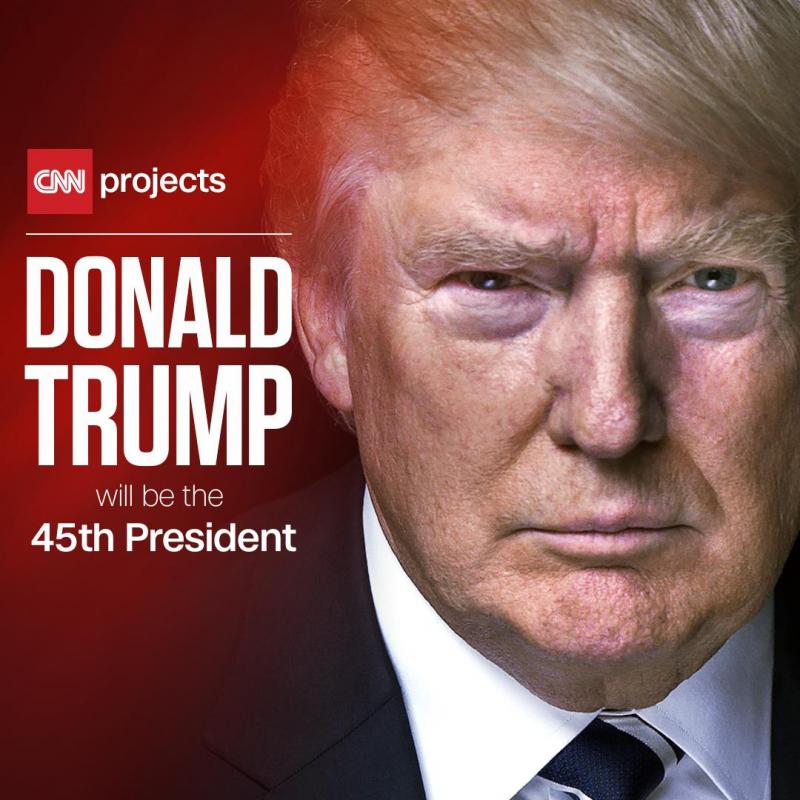 Donald Trump chiến thắng tranh cử tổng thống Mỹ