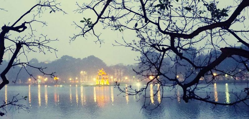 Tả cảnh mùa đông tại nơi em ở