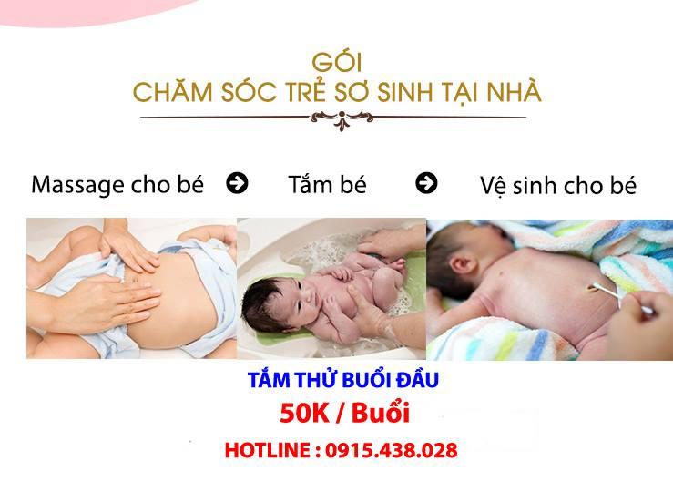 Tắm bé Hà Nội