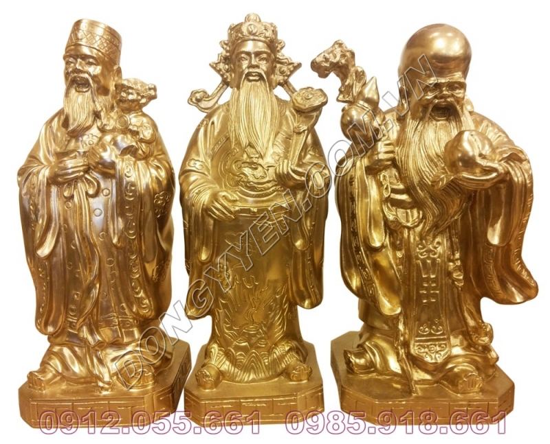 Ông Phúc sẽ mang đến cát tường, bình an và may mắn cho gia chủ.