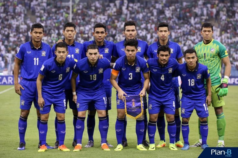 Bầy voi chiến là biệt danh của tuyển Thái Lan