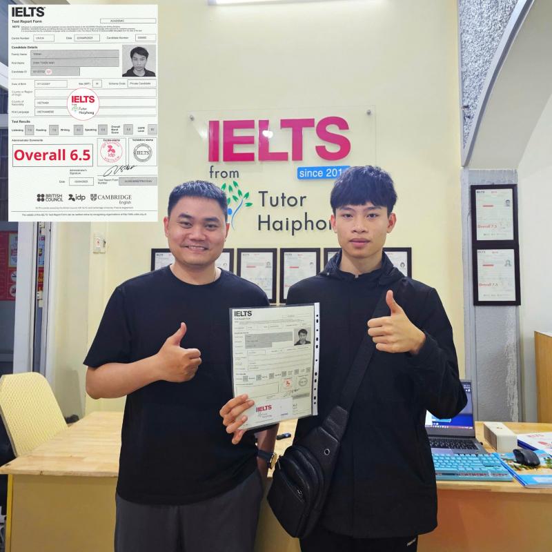 Thầy Lê Trung Hiếu - IELTS Tutor Haiphong