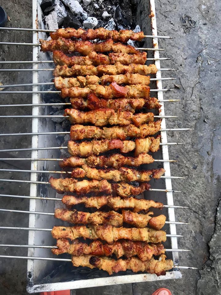 Thịt xiên nướng, Sụn nướng