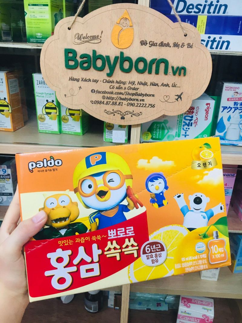Đồ ăn dặm cho bé tại Baby born