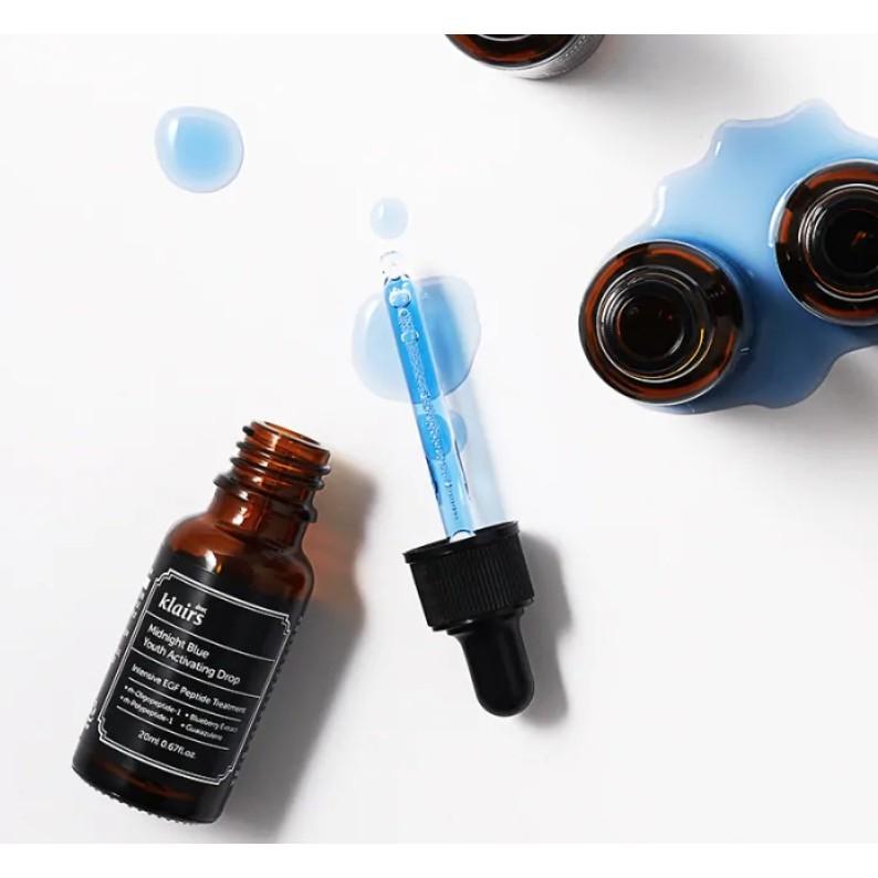 Tinh chất phục hồi da Dear, Klairs Midnight Blue Youth Activating Drop 20ml