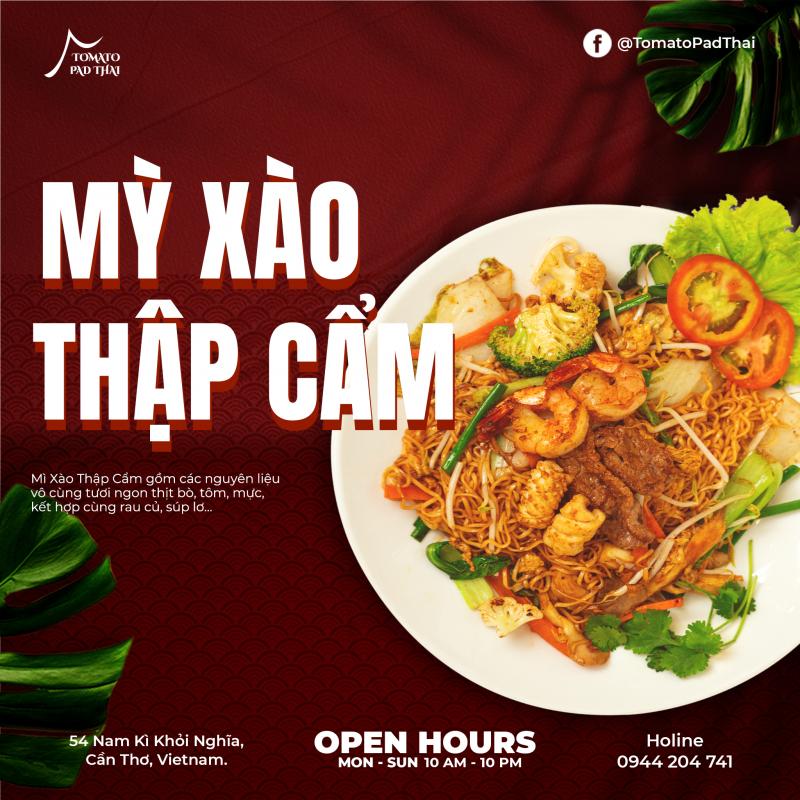 Tomato Pad Thai