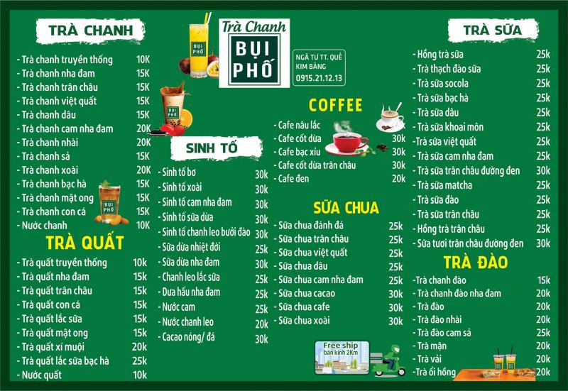 Trà Chanh Bụi Phố