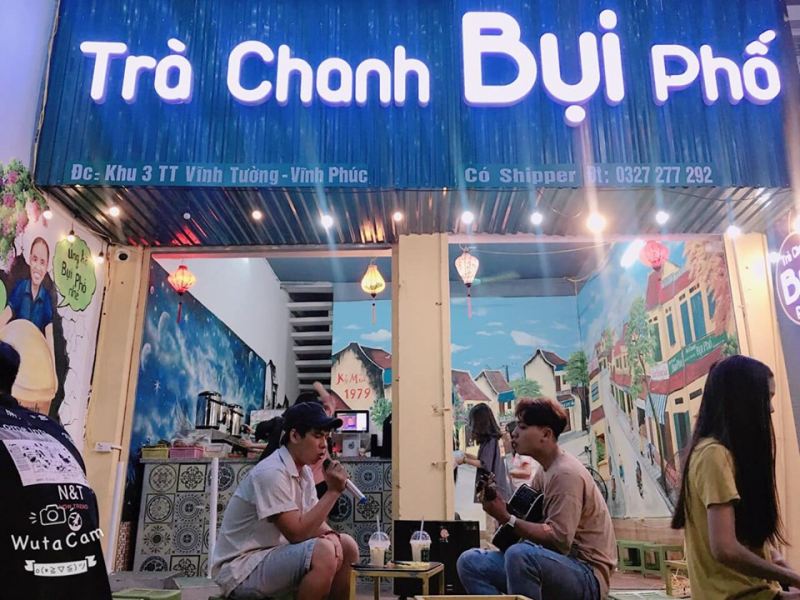 Trà chanh Bụi Phố