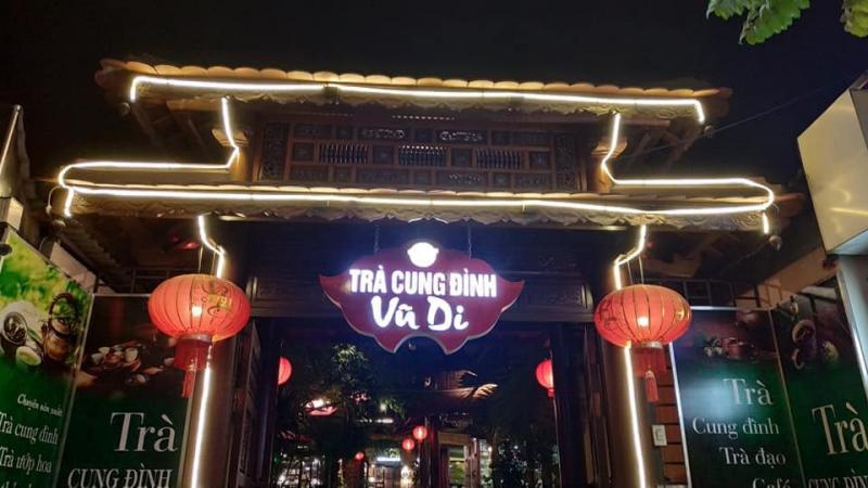 Không gian ấn tượng tại Trà Đình Vũ Di