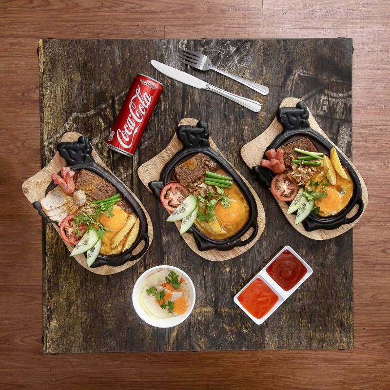 Trà sữa - Bánh mì chảo A Rím