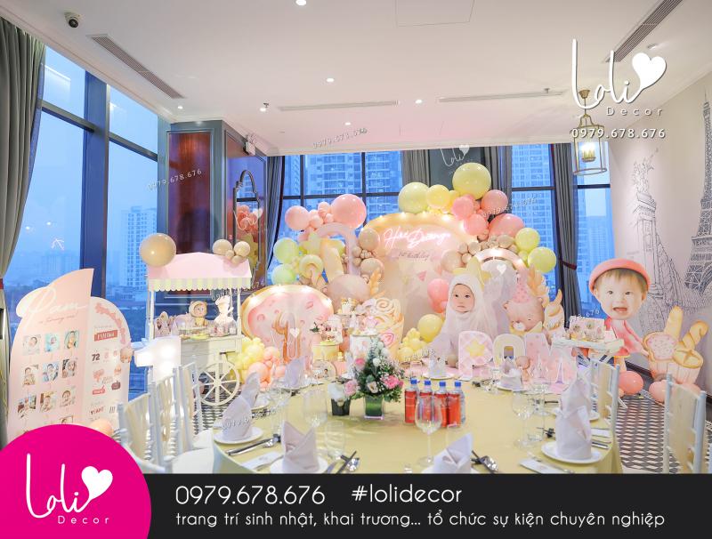 Trang trí sinh nhật - Loli Decor