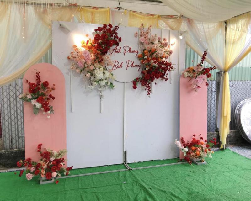 Trang trí tiệc cưới Bến Tre - DQ Decor