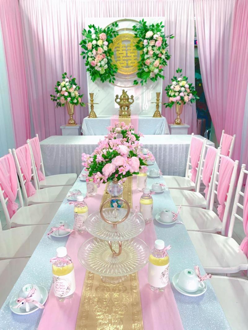 Trang trí tiệc cưới LyLy