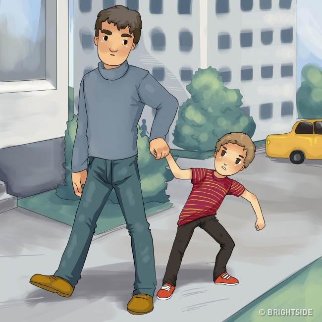 Hãy dạy con hét to trong trường hợp bị người khác bắt đi nơi khác