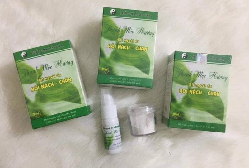 Trị ra mồ hôi tay chân Thanh Mộc Hương