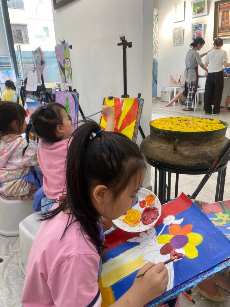 Trung tâm dạy vẽ trẻ em Megan Art