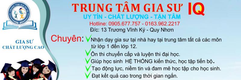 Trung Tâm Gia Sư IQ Quy Nhơn