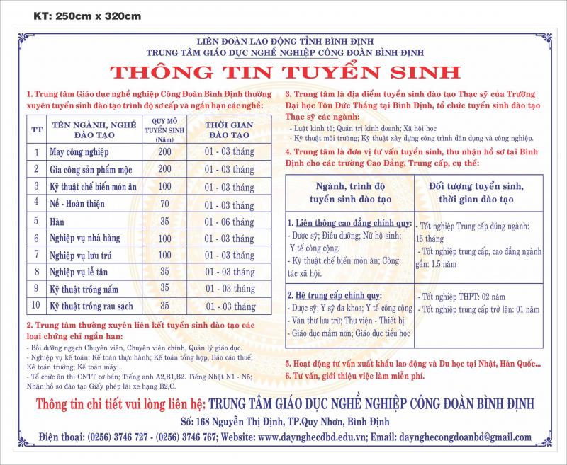 Trung tâm Giáo dục Nghề nghiệp Công đoàn Bình Định