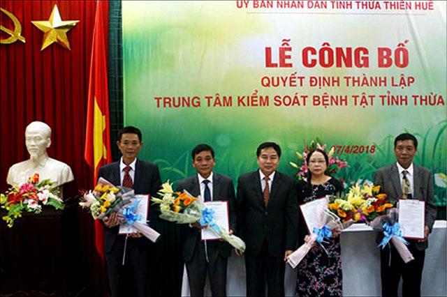 Trung tâm kiểm soát bệnh tật tỉnh Thừa Thiên Huế
