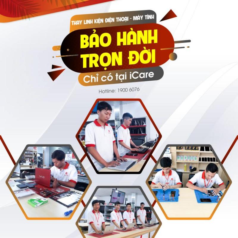 iCare Center từ lâu được khách hàng biết đến là đơn vị uy tín sửa chữa máy tính, điện thoại cùng các thiết bị công nghệ thông tin.