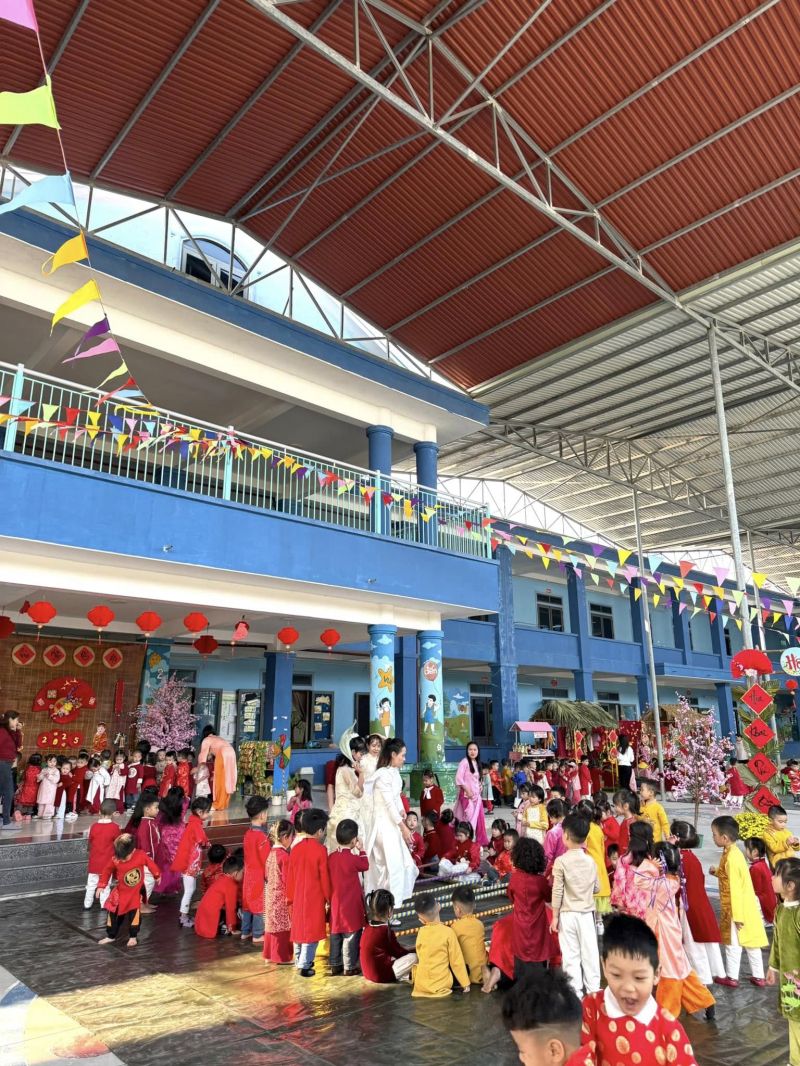 Trường mầm non Hoa Hồng