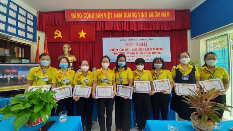 Trường mầm non Hoa Hồng