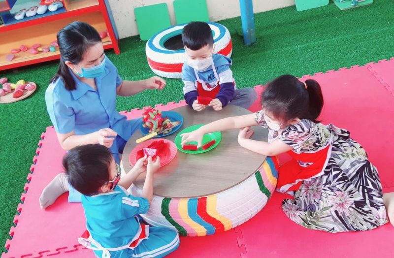 Văn nghệ tại Trường mầm non Phước Thịnh