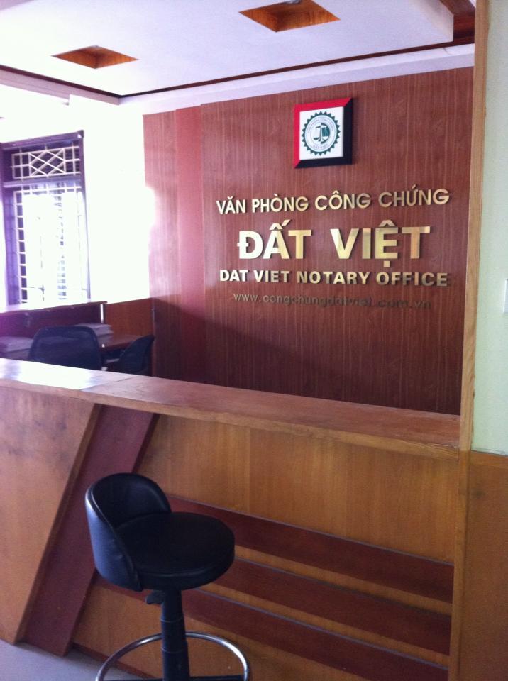 Văn phòng công chứng Đất Việt