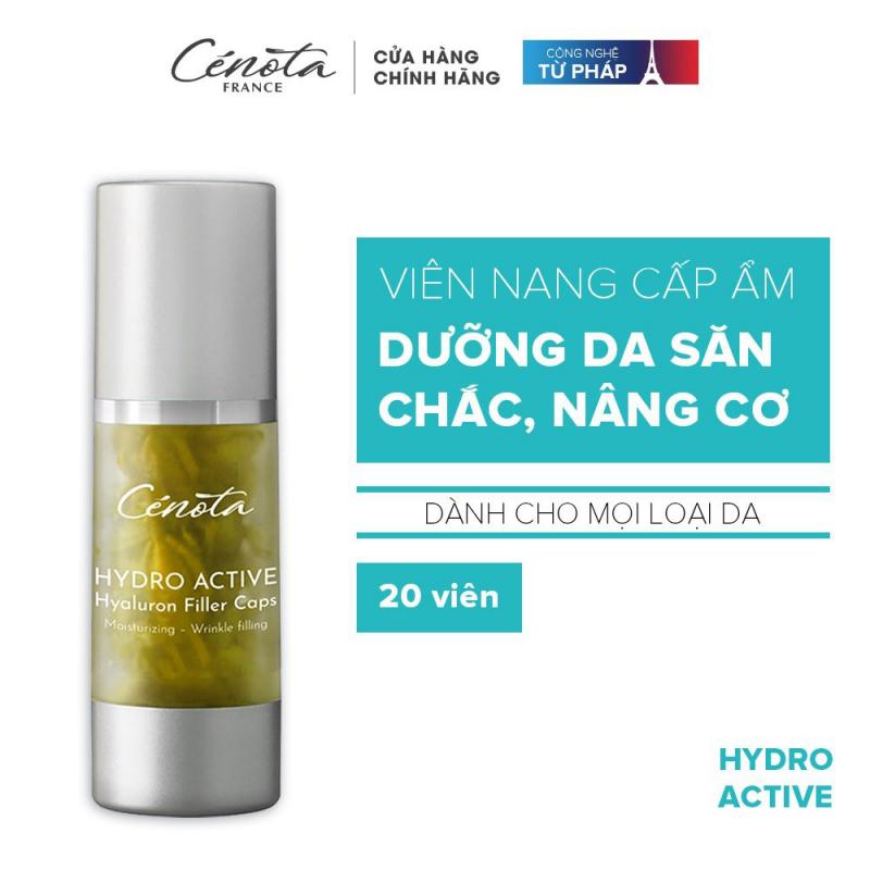Viên ﻿nang cấp ẩm Cenota Hydro Active dưỡng da săn chắc, nâng cơ