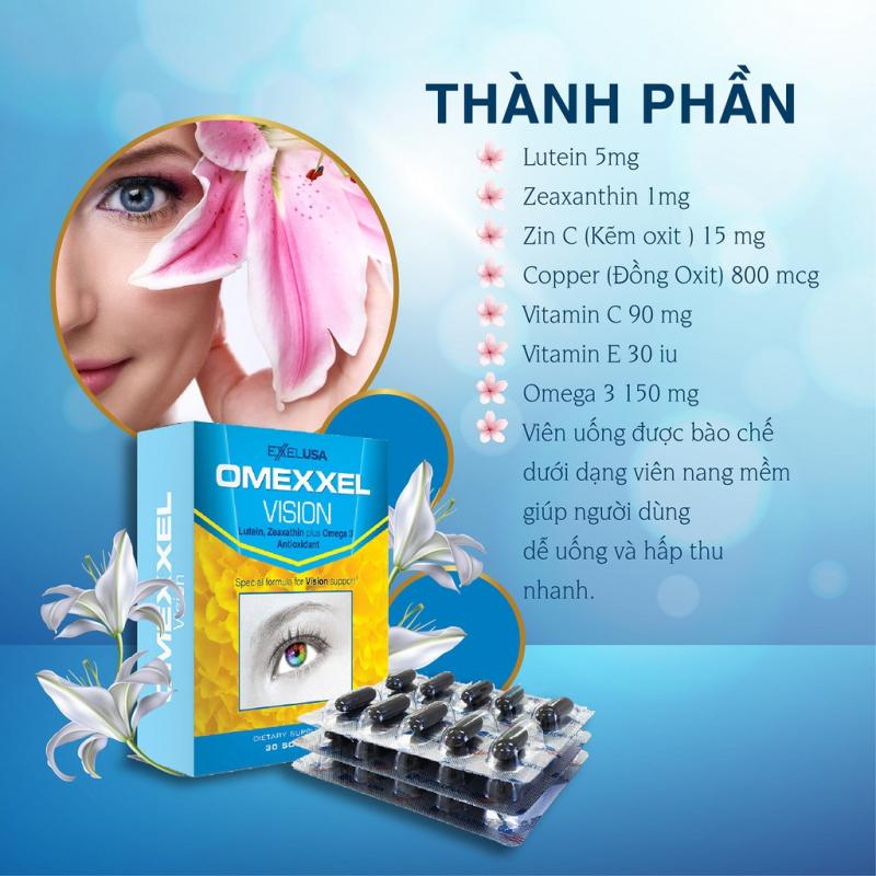 Viên uống bổ mắt Omexxel Vision