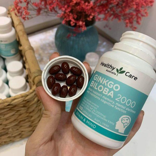 Viên uống Healthy Care Ginkgo Biloba