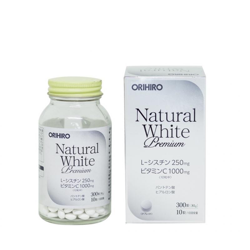 Viên uống trắng da Natural White Premium Orihiro