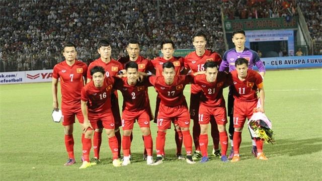 Tuyển Việt Nam với biệt danh Những ngôi sao vàng