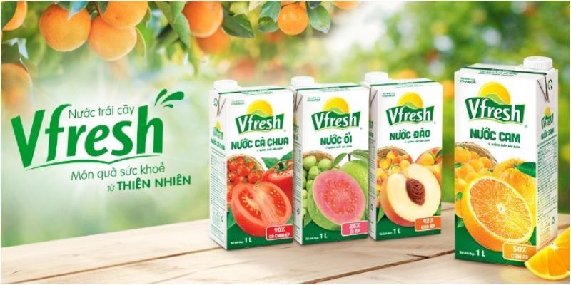 Nước ép trái cây Vinamilk