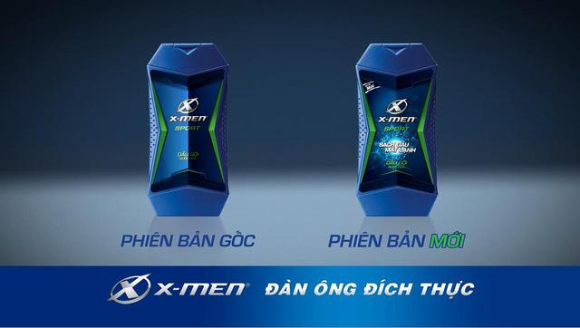 Nhãn hiệu dầu gội X-men