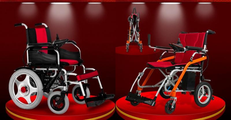 Xe lăn điện cao cấp siêu gọn nhẹ GENTLE 120T (ảnh minh họa)