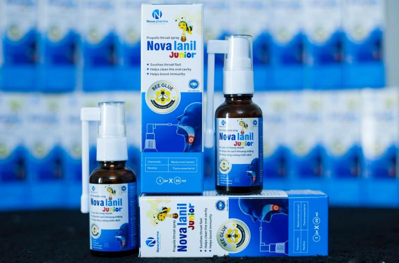 Xịt keo ong Nova Lanil Fito Junior