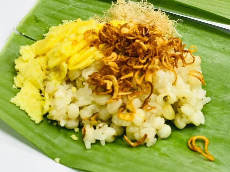 Xôi hạt sen chà bông