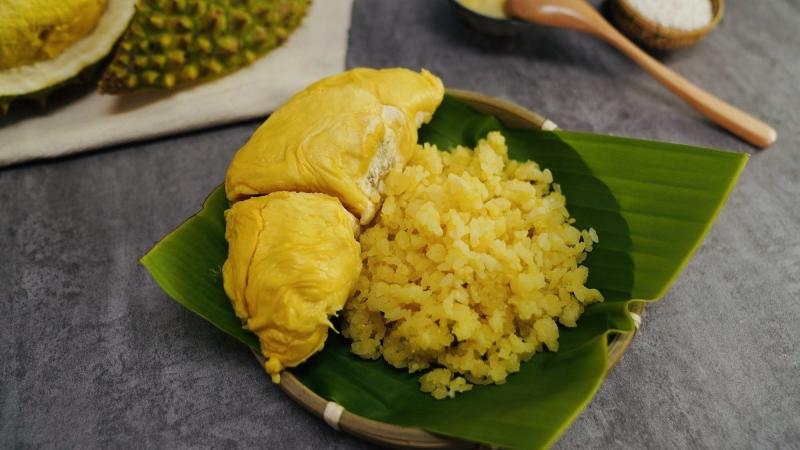 Xôi sầu riêng