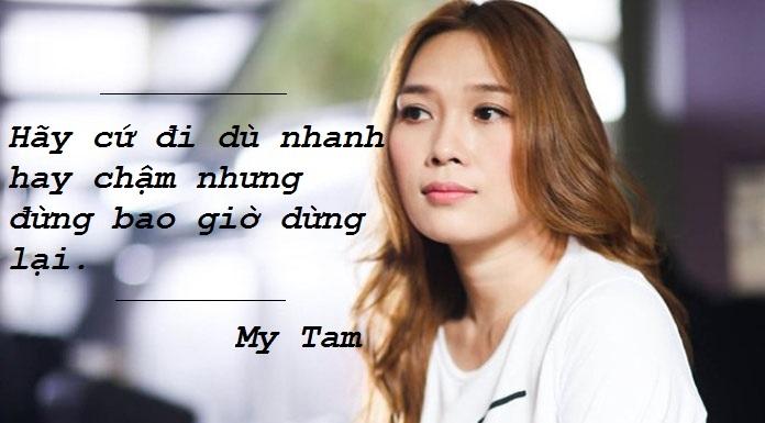 Và đừng bao giờ bỏ cuộc